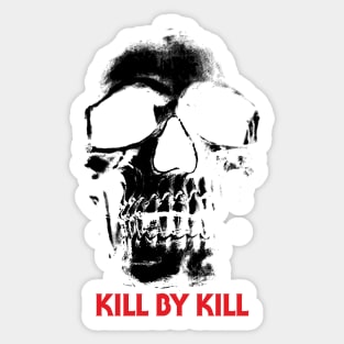 Black Skull Sticker